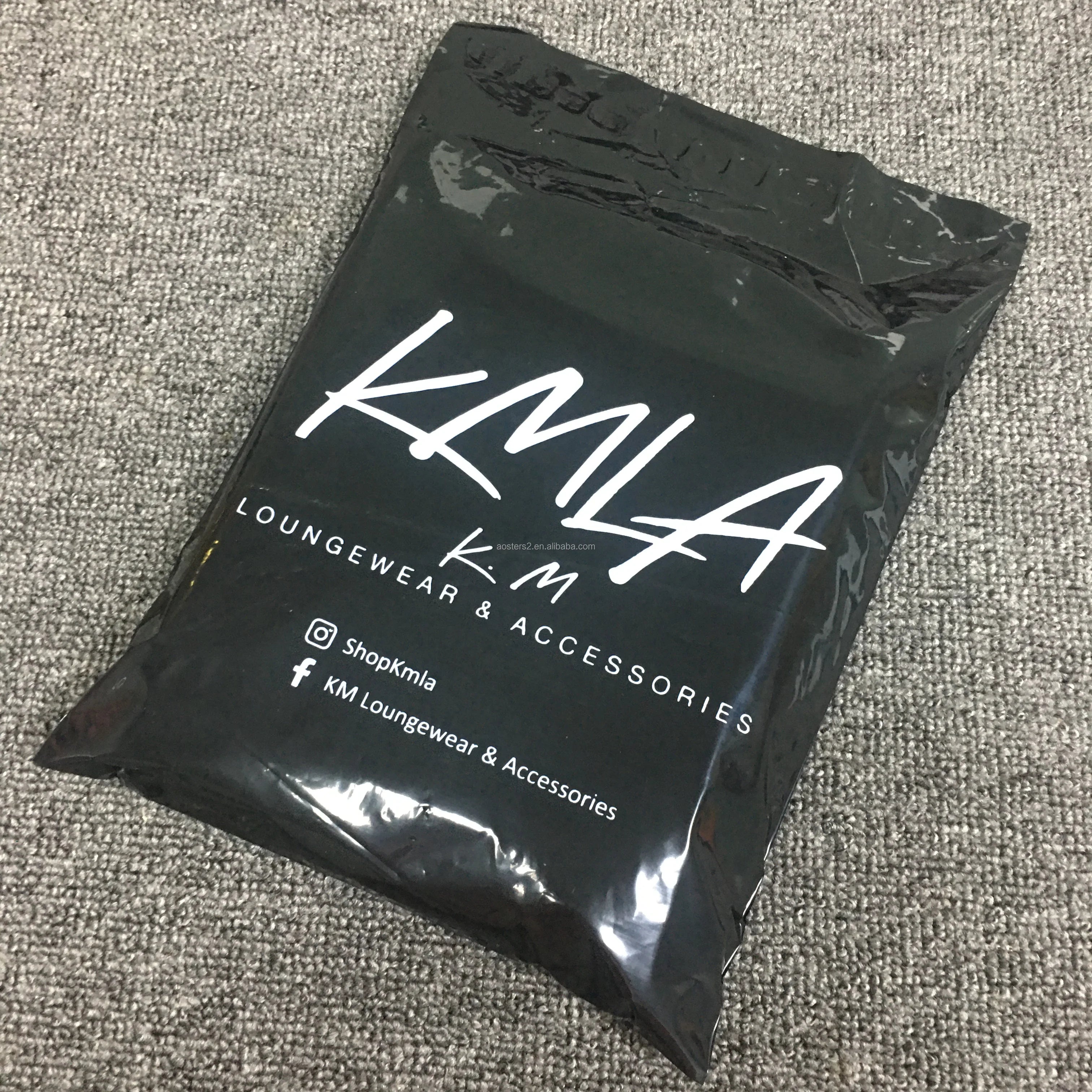 Best Price High Quality Black Poly Mailing Bags Custom logo Biodegradable Mailing Shipping Bag