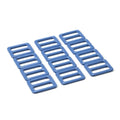 Custom Zinc Alloy Nylon Coated Bra Strap Buckle Adjustable Ring Slider and Hook Accessory Adjuster