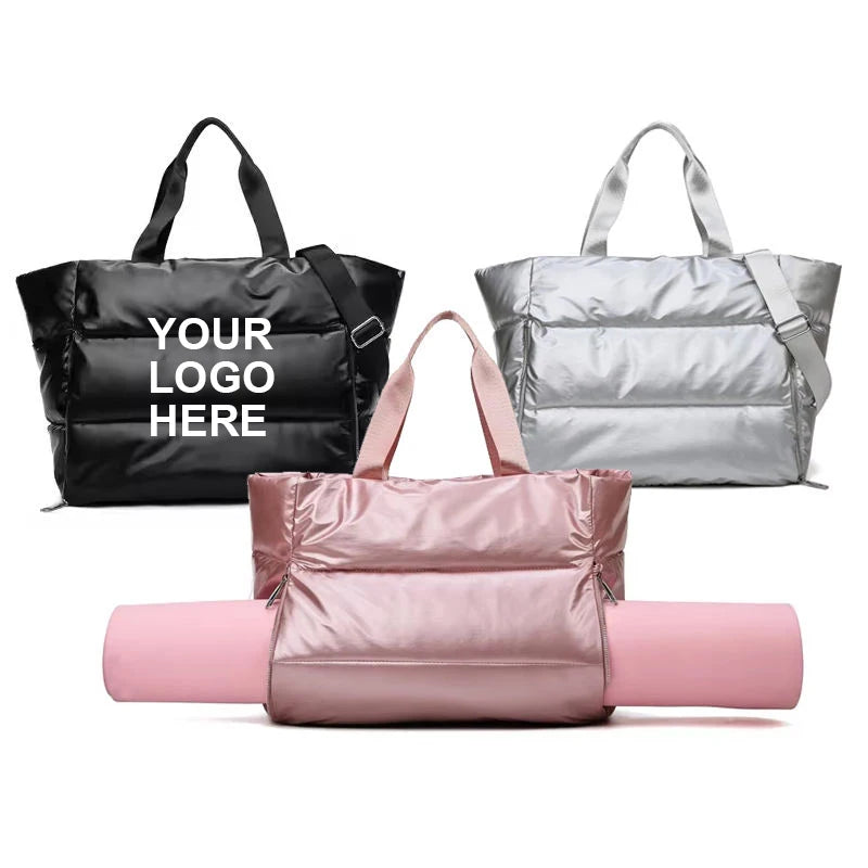 Designer Women Hot Sale Wholesale Tote Bag Puffer Bags for Women Handbags Ladies Yoga Mat Waterproof Purses and Handbags Puffy