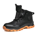 Steel Toe Wear Resistant Shock Absorption TPR Sole Comfortable Mesh Upper Metal Long Men Casual Custom Logo Safety Shoes