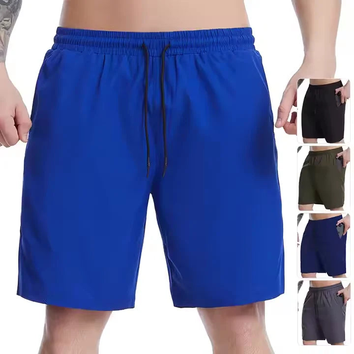 Men's Lightweight Running Shorts Quick Dry Gym Athletic Workout Sports Breathable Men's Shorts with Pockets