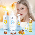 Hair Treatment 300ml 500ml and 1000ml Deeply Clean Anti-Itching Anti-Dandruff Natural Herbal Keratin Shampoo Set