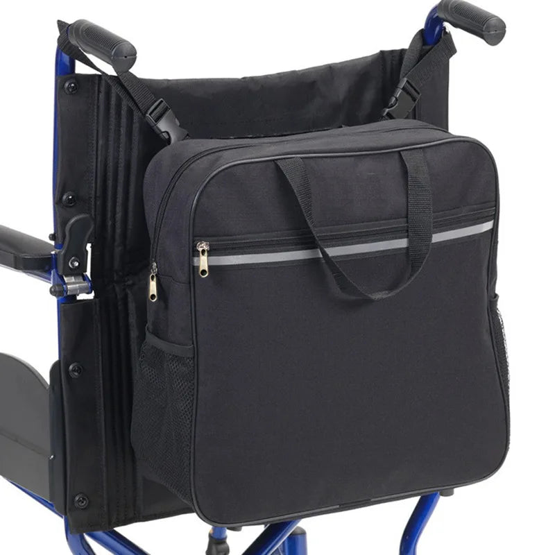 Wheelchair Organizer Storage Bag Accessories Bag Wheelchair Backpack for Wheelchair