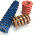 Custom Color Coated Compress Mold Coil Spring Compression Helical Spring for Injection Molding MegaBDM