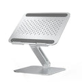IKATAK Adjustable Aluminum Notebook Stand New Desktop Riser Metal Computer Stand for Laptop