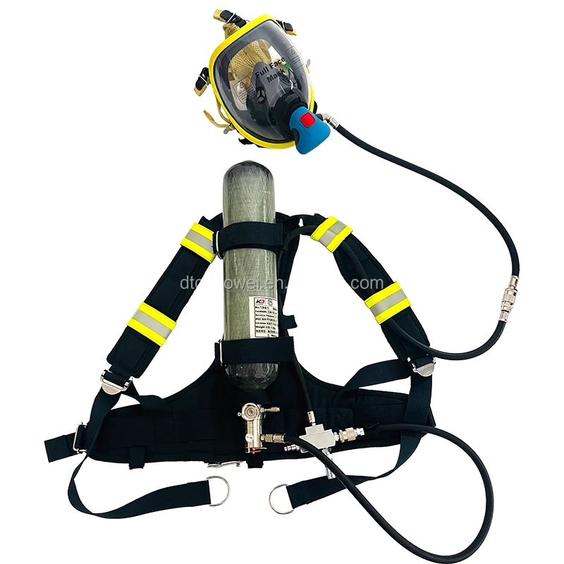 Professional Manufacturer 3L Positive Pressure Self-contained Breathing Apparatus SCBA for Airline Set