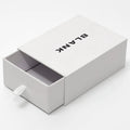 Eco Friendly Custom Slide Jewelry Box Packaging Recycled Cardboard White pink Sliding Drawer Gift Box