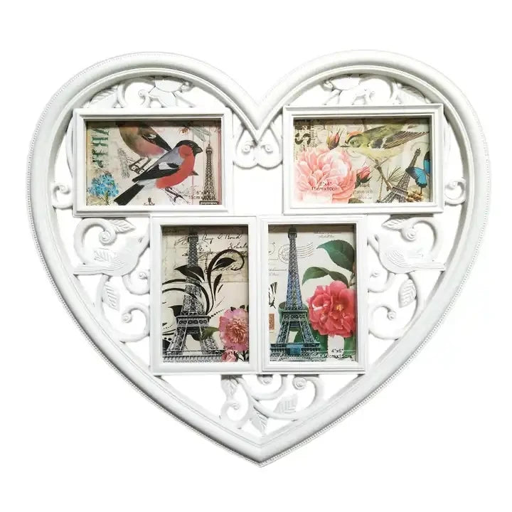 2023 New Creative European Hot Heart Shape Wall Frame