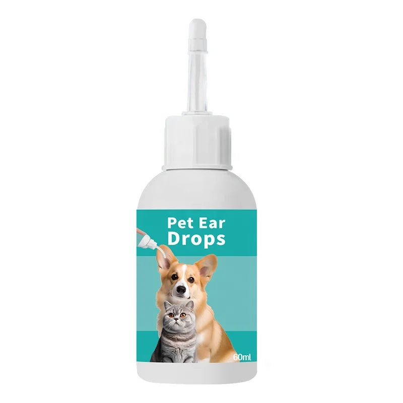USMILEPET Factory Direct Dog Ear Cleaner Ear Health Support Pet Ear Drops No-Sting Formula for Dogs Cats for Earwax Buildup