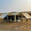 2 Room Advanced Car Rear TentSUV Tents with 2 Spacious Rooms and 5 Large AwningsCZX-657 Big Car Tent with Screen HallSUV Tent