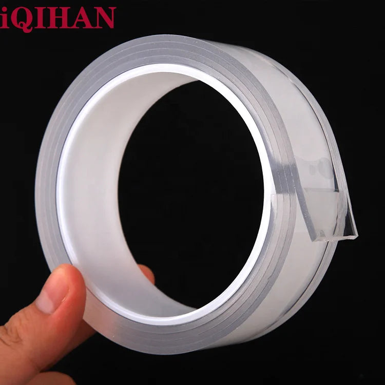 Double Sided Tape Multipurpose Wholesale Sticky Reusable Gel Adhesive Nano Tape for Indoor and Outdoor