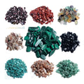 Bulk Wholesale Natural Gemstone 7 Chakra Crystal Tumble Stone Gravels clear Quartz Colorful Mixed Crystals Tumbled Stones Gravel