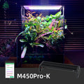Wholesale Aquarium Products WEEK AQUA M450K PRO APP Custom Spectral Dimming Led Aquarium Lights for Aquarium Aquascape Light
