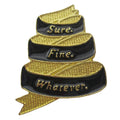 Factory Cheaper Wholesale Metal Gold Plating Ribbon Soft Enamel Pin Clothing Brooch Lapel Pin Badge Customized Logo Design