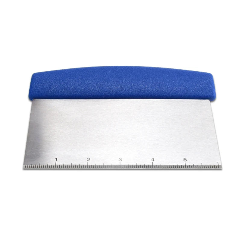 Multi-purpose Stainless Steel Dough Cutter BlenderPastry Scraper & Chopper