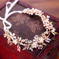 Foreign Trade Hot Selling Metal Leaf Headband Hairband Hair Vine Bridal Hair Jewelry for Wedding