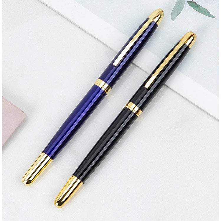 High-End Luxury Metal Ballpoint Pen JR Brand 32g Custom Logo Environment-Protective Ink 0.5mm Writing Width Custom Color