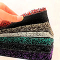 Noodle Car Floor Mat Washable PVC Coil Rolls with Double Color Nail Backing Cushion Vinyl Loop Mat for Exercise Use