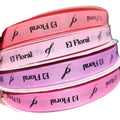 Factory Wholesale Customizable Animal Print 100% Polyester Grosgrain Ribbon for Flower Packaging