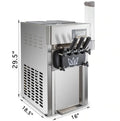 EU warehouse 2026 New Arrival Ice Cream Machine Automatic Soft Ice Cream Vending Machine