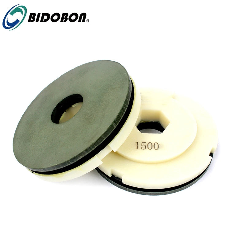 5 Inch Chamfering Wheel Resin Edge Polishing Pads Diamond Snail Lock Wheels
