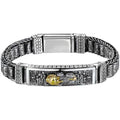 Chinese Retro Ethnic Pixiu Bracelet Domineering Men Transport Bracelet PiXiU Mantra Protection Wealth Bracelet Punk Jewelry Men