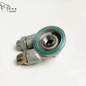TALUADA D6D D6E Engine Oil Filter Seat Excavator Spare Parts for Construction Machinery