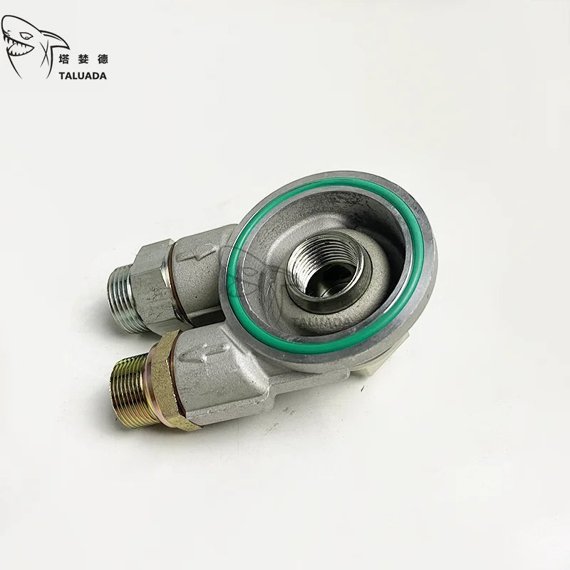 TALUADA D6D D6E Engine Oil Filter Seat Excavator Spare Parts for Construction Machinery