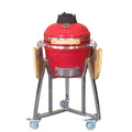 Souvla Rotisserie Commercial Korean Table Round Charcoal Bbq Grill With Drawer