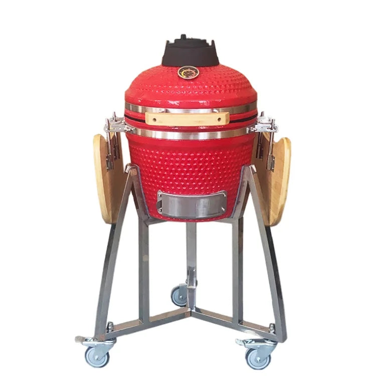 Souvla Rotisserie Commercial Korean Table Round Charcoal Bbq Grill With Drawer
