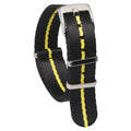 CONKLY Nylon Watch Bands Stripe Fabric Nylon Strap 20mm 22mm Adjustable Seatbelt Nylon Watch Straps With Watches Accessories