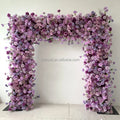 Luxury White Square Wedding Flower Arch Artificial Flowers Backdrop for Parties Metal for Wedding Parties