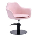 pink Salon Chairs Furniture Salon Styling Chair Hairdresser Chair for Woman Haircut
