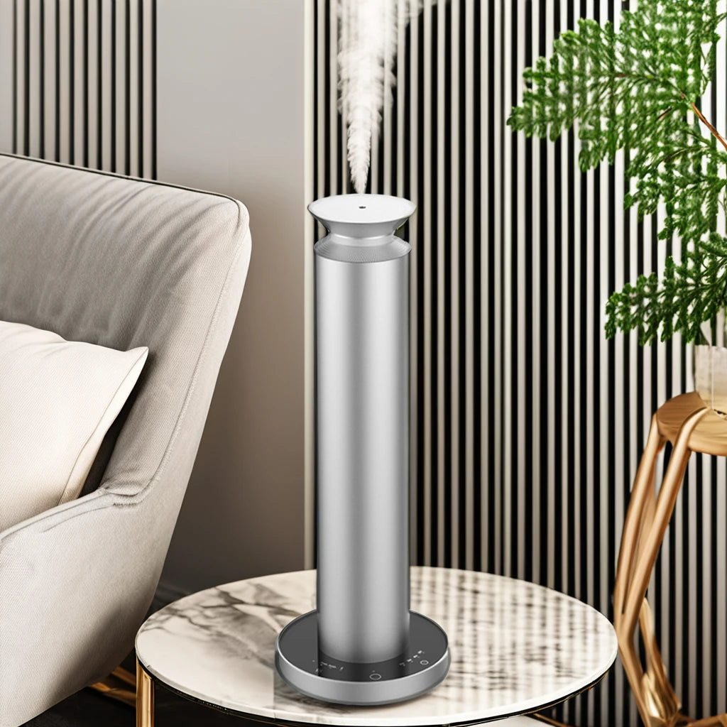 2025 New Portable Air Aroma Diffuser Noise Reduction Home Bedroom Essential Oil Diffuser Spray Mist Portable Air Scent Machine