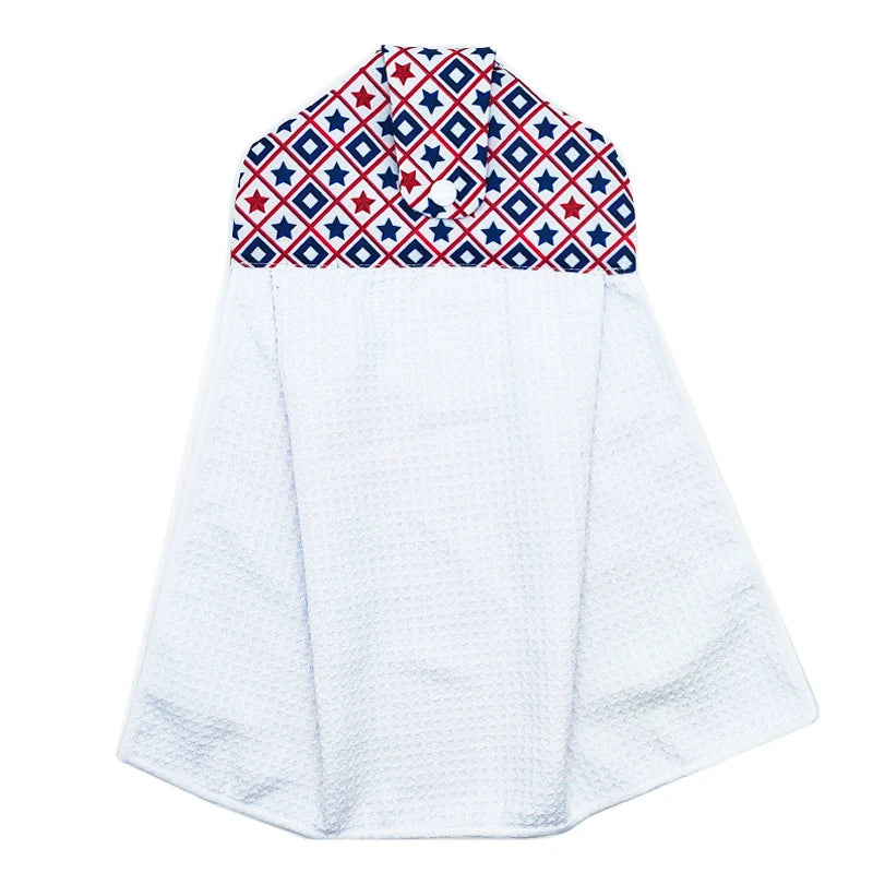 Qualisub Personalized Polyester Towel 350gsm Dress Shape Sublimation Waffle Towel Blanks Sublimation Towel