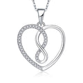 2024 Wholesale Hot-Selling Design Jewelry 925 Sterling Silver Heart Pendant Women'S Necklace
