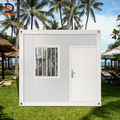 20ft Modular Prefabricated Steel Mobile Home Office Portable Expandable Container House Flat Packed Sandwich Panel for Villa