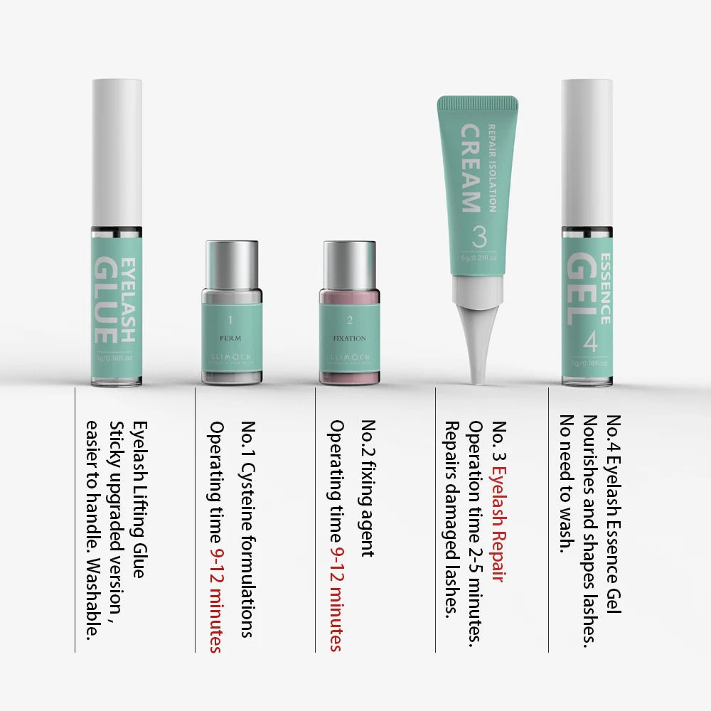 Lash Lift Kit Eyelash Perming Kit Professional for With Salo Lashlift Blackwings 9 MINS