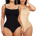 Shapewear Waist Trainer Bodysuits Women Tummy Control Seamless Body Shaper Square Neck Jumpsuits Top