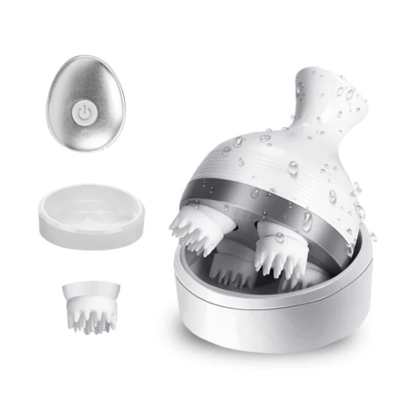 Wholesale BWAY BW-MG05 Electric Waterproof Hand Finger Scalp Massager for Hair Growth with DC 5V 1A Battery and 5W Power