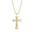 DUYIZHAO 925 Silver Collarbone Necklace Simple Light Luxury Personality Vintage Cross Necklace Female Senior Jewelry Chain