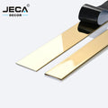 Foshan Factory JECA Tile Trim Flat Tile Trim for Wall Furniture Wardrobe Decoration 304/316 Stainless Steel Flat Strips