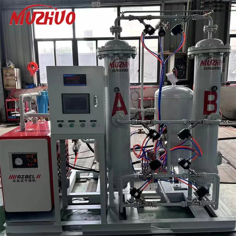 NUZHUO New Popular Nitrogen Gas Generator Tests Before Delivery Nitrogen Producing Plant Manufacture