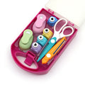 Manual Large-Size Embossing and Hole Puncher Lace Scissors Set with Star Puncher for Kids