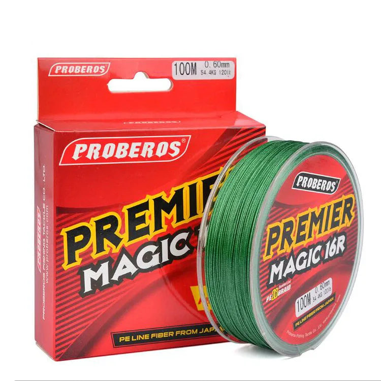 WEIHE 100M 16 Braided 20-120LB 1.5#-13.0# PE Fishing Line