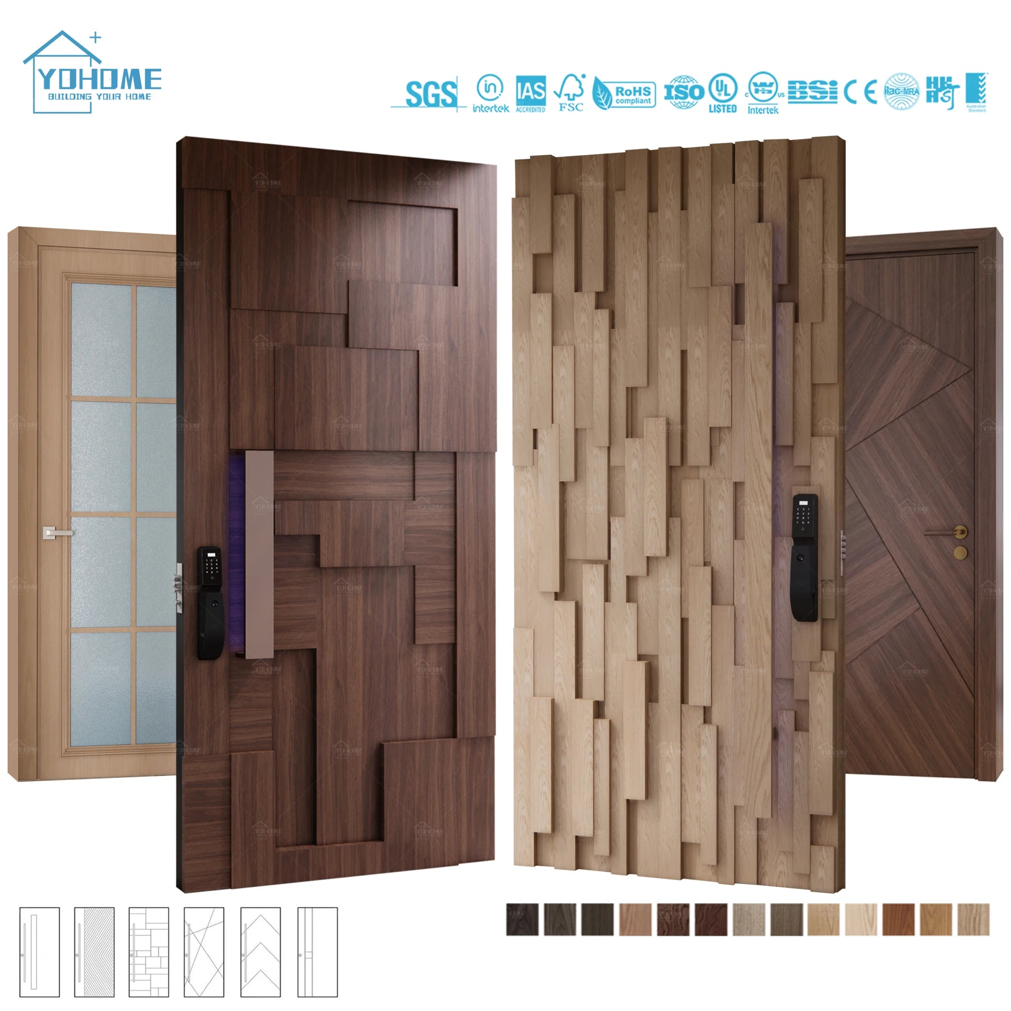 American Interior Mdf Door Frame Natural Wood Doors 36 X 80 Wood Exterior Door