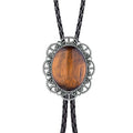 Hamocigia Factory Custom Jewelry Stone Western Cowboy String Designer Bolo Tie