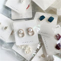Wholesale Silver Needle Earrings - 50 Random Styles Assorted Designs Suitable for Night Market Stall Ear Studs
