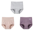High Waist Close-fitting Cotton Women's Underwear Seamless High Elastic Underwear No Curling Non-fading Women's Panties
