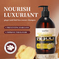OEM ODM SADOER Family Pack Ginger Hiar Care Smooth Nourishing Hair Lotion Anti-hair Loss Shampoo